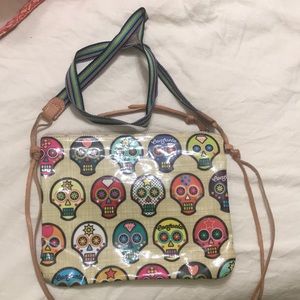 Consuela Sugar skull crossbody